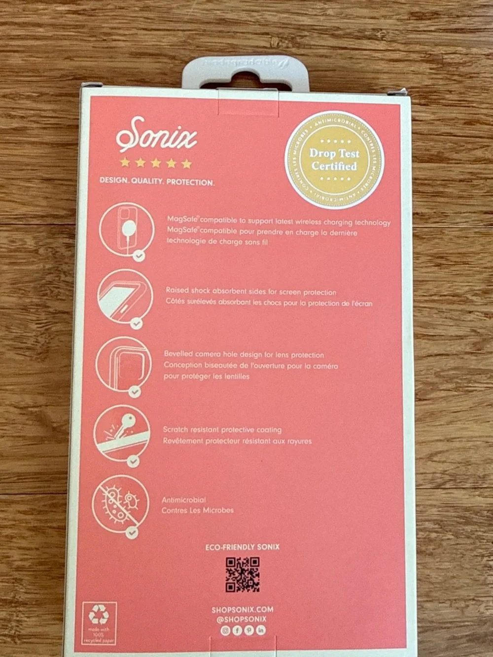 Sonix branded iphone